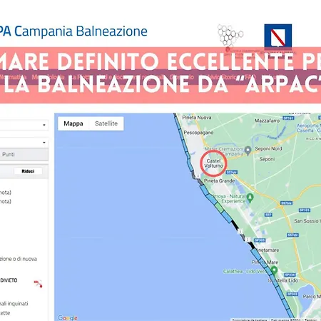 Lägenhet & Sea Tra Napoli E Caserta